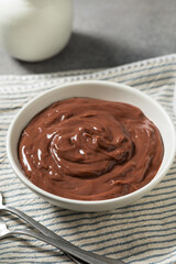 Sweet Homemade Chocolate Pudding Mousse