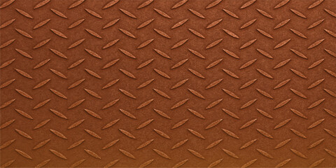 Rusty metal surface texture of an old industrial steel plate pattern