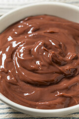 Sweet Homemade Chocolate Pudding Mousse