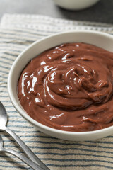 Sweet Homemade Chocolate Pudding Mousse