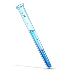 Pipette isolated on white 