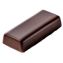 chocolate candy bar on transparent png background