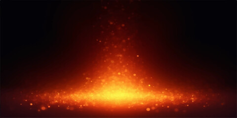 Abstract fiery explosion background with glowing flames and bright colors