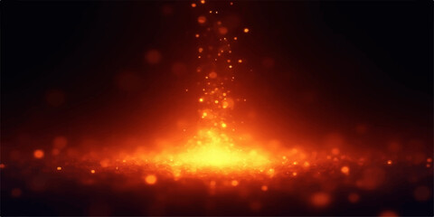 Abstract fiery background with glowing flames and bright orange red colors