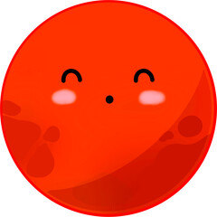 Obraz premium 행성일러스트