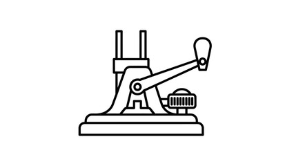 vector illustration of a set of different tools