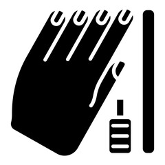 Manicure Vector Icon
