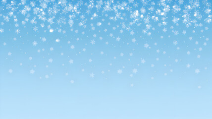 Fototapeta premium Abstract blue glitter background with a gradient effect for festive designs