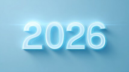 A blue background with the numbers and