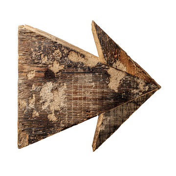 Ancient cuneiform tablet shaped like an arrow