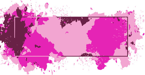 Pink Abstract Fluid Shape Background