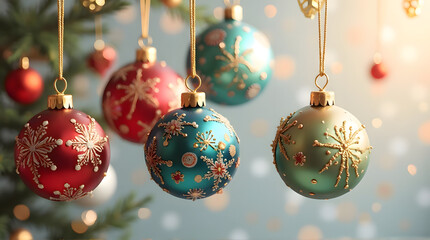 Elegant Christmas Ornaments