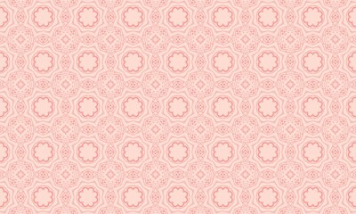 Seamless Pink Pattern. Repeating Background. Textile. Fabric. Soft Peach. Blush Pale. Light Apricot. Warm Rose. Dusty Coral.