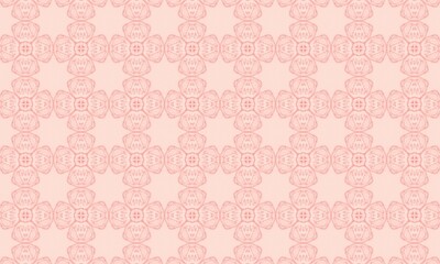 Seamless Pink Pattern. Repeating Background. Textile. Fabric. Soft Peach. Blush Pale. Light Apricot. Warm Rose. Dusty Coral.