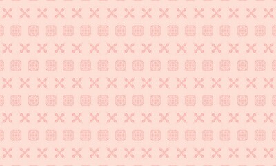 Naklejka premium Seamless Pink Pattern. Repeating Background. Textile. Fabric. Soft Peach. Blush Pale. Light Apricot. Warm Rose. Dusty Coral.