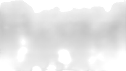 fog with bright sunlight and a clear blue sky