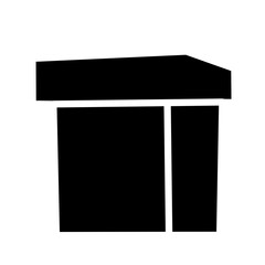 black gift cardboard