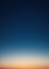 Naklejka premium Starry gradient sky wallpaper