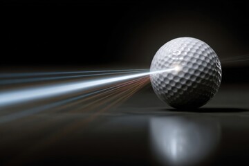 Tracking the flight of a golf ball during a swing in a realistic shot graphic