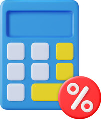 3d calculator icon