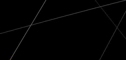 Abstract geometric pattern of intersecting black lines on a black background, sophisticated, shape