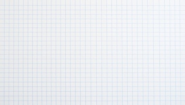 Clean white gridded paper background, perfect for note-taking or design,   lines,  template