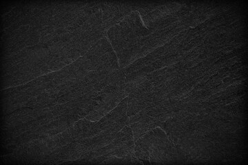 Dark grey black slate background or texture.