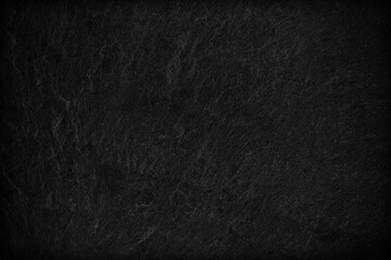 Dark grey black slate background or texture.