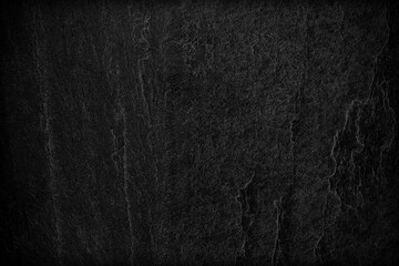 Dark grey black slate background or texture.