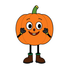 halloween pumpkin cartoon