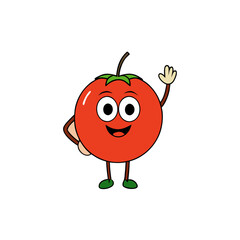 funny tomato cartoon