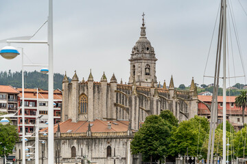 Basilica of the Assumption of Our Lady, Gothic Church in Lekeitio, Spain