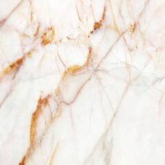 White and gold marble texture pattern background.
