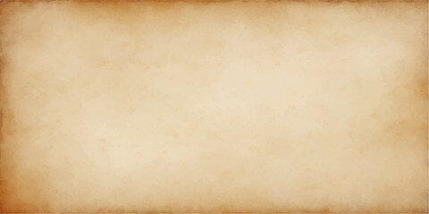 A textured vintage brown parchment paper background, stained with aged antique grunge pattern