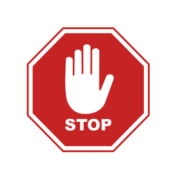 stop hand sign png transparent background