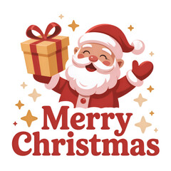 santa claus with gifts