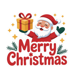 santa claus with gifts