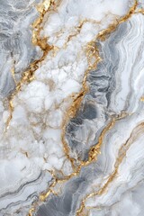 Marble-like surface with gold accents, abstract design