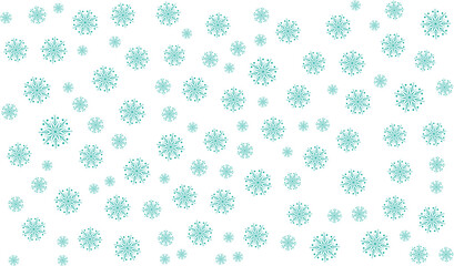 Frost Snowflake Decorative Pattern