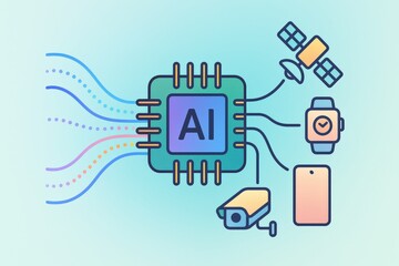 Innovative AI Technology Integration with Smart Devices and Sensors Enhancing Digital Communication and Connectivity in Contemporary Landscape