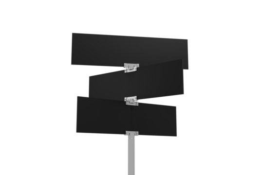 blank street sign - Powered by Adobe