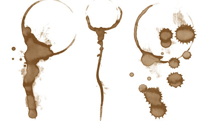 Coffee stain