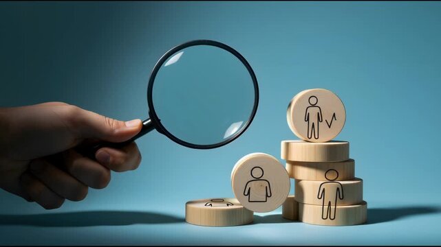 Examining Social Factors by Analyzing Human Figures with Magnifying Glass