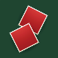 Christmas label. Festive Christmas text box vector. Perfect for seasonal messages or text and greetings.