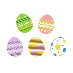 イースターの卵のイラスト