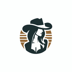 Cowgirl Logo