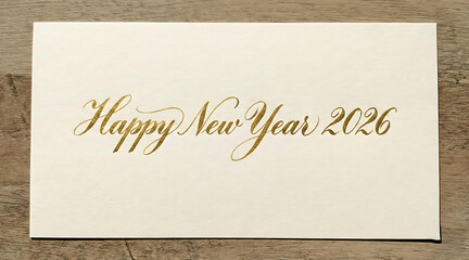 Obraz premium Happy New Year 2026 Celebration Background