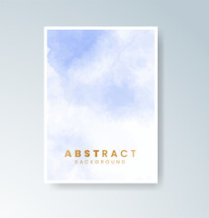 Cards with watercolor background. Design for your cover, date, postcard, banner, logo.