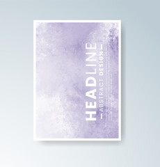 Cards with watercolor background. Design for your cover, date, postcard, banner, logo.