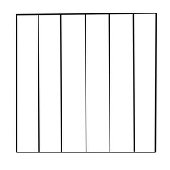 vector illustration of a fence coloumns
